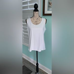 Chico’s Microfiber Tank - Size 12 - White